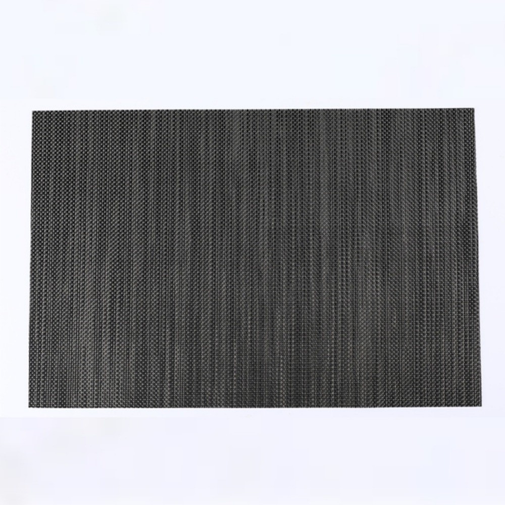 Food Prep Mat - แผ่นรองจานทอแบบใหม่ ซักได้ สีพื้น ทนความร้อน สำหรับอาหารตะวันตก ผ้าทนทาน