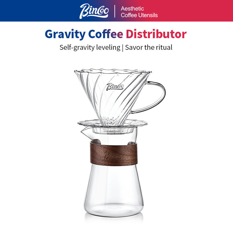 Glass Container Set - Bincoo Pour Over Coffee Maker ชุดกาแฟกรอง