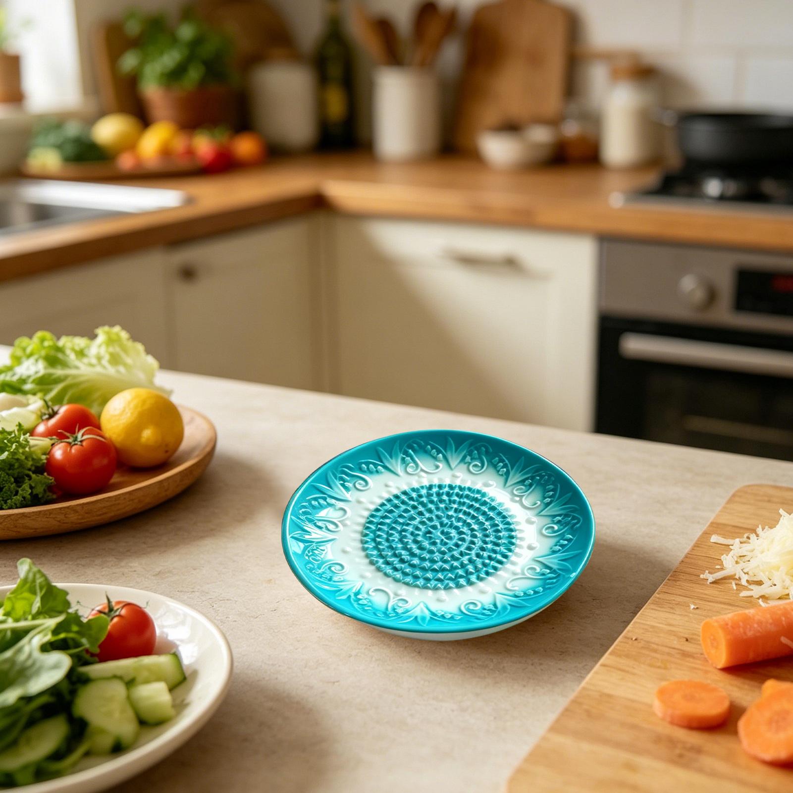 แผ่นขูดกระเทียมเซรามิกแบบมีลาย - Meal Prep Chef บทวิจารณ์และราคา