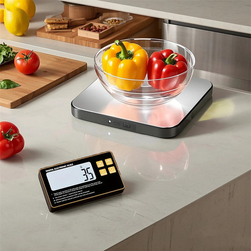 เครื่องชั่งครัวไร้สายพร้อมจอแส - Meal Prep Chef บทวิจารณ์และราคา