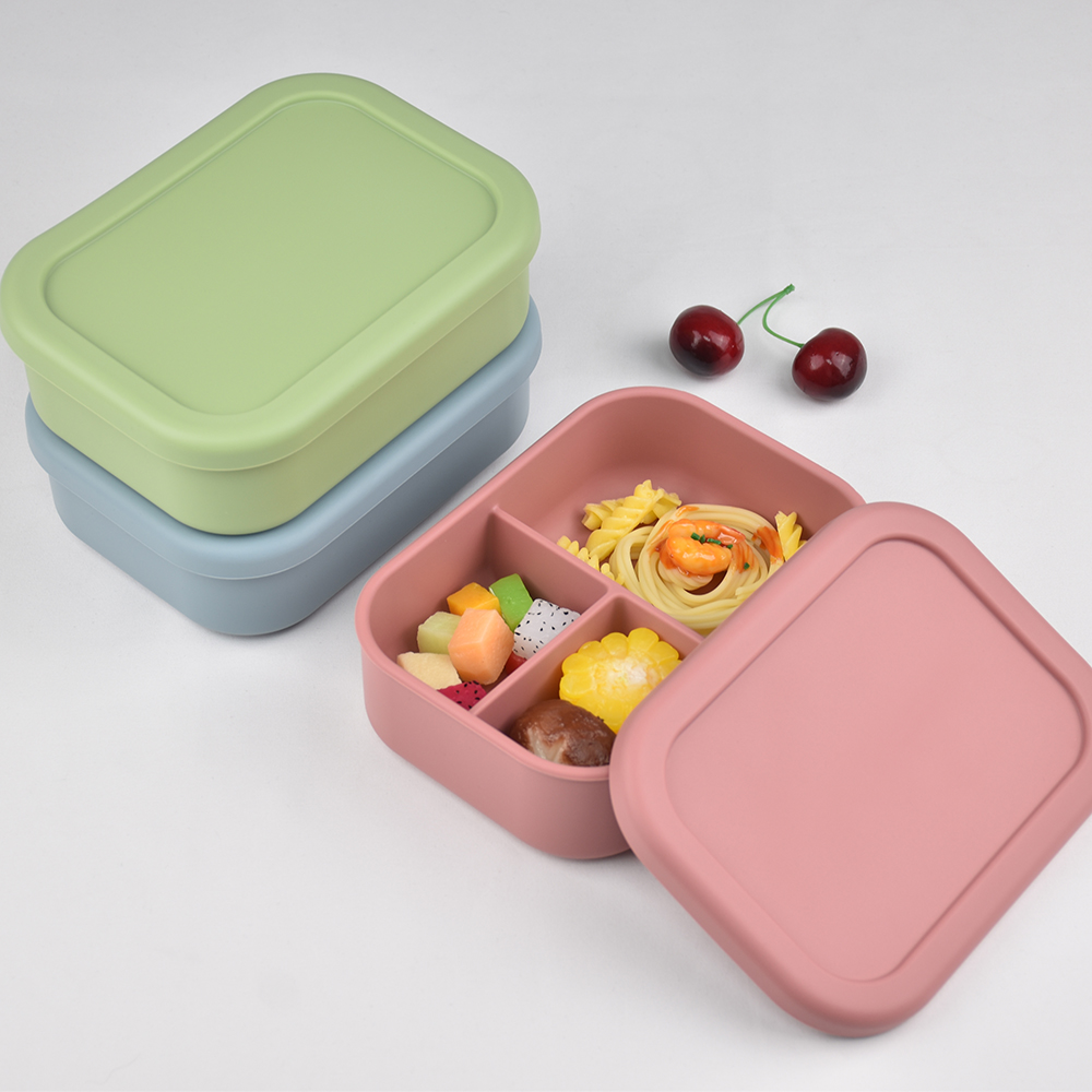 กล่องอาหารกลางวันแบบซิลิโคน 3  - Meal Prep Meal Ideas บทวิจารณ์และราคา