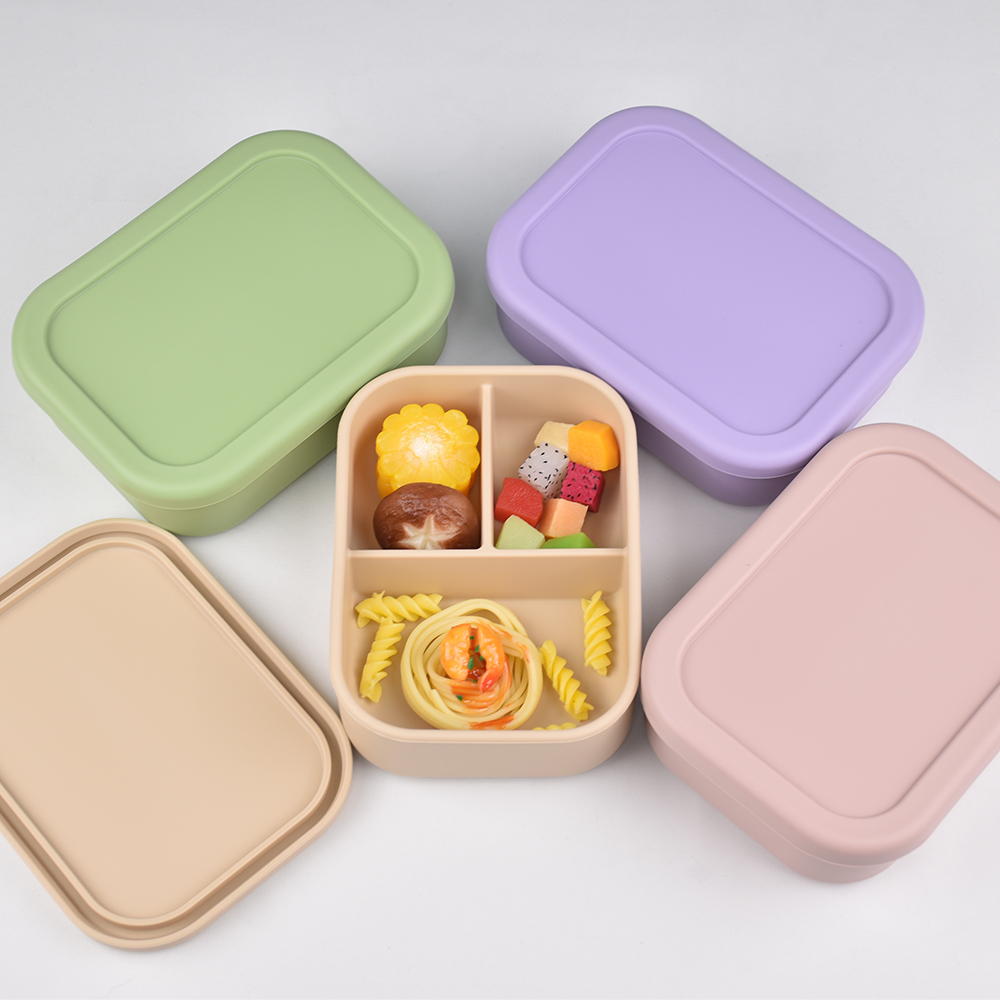 กล่องอาหารกลางวันแบบซิลิโคน 3  - Meal Prep Meal Ideas บทวิจารณ์และราคา