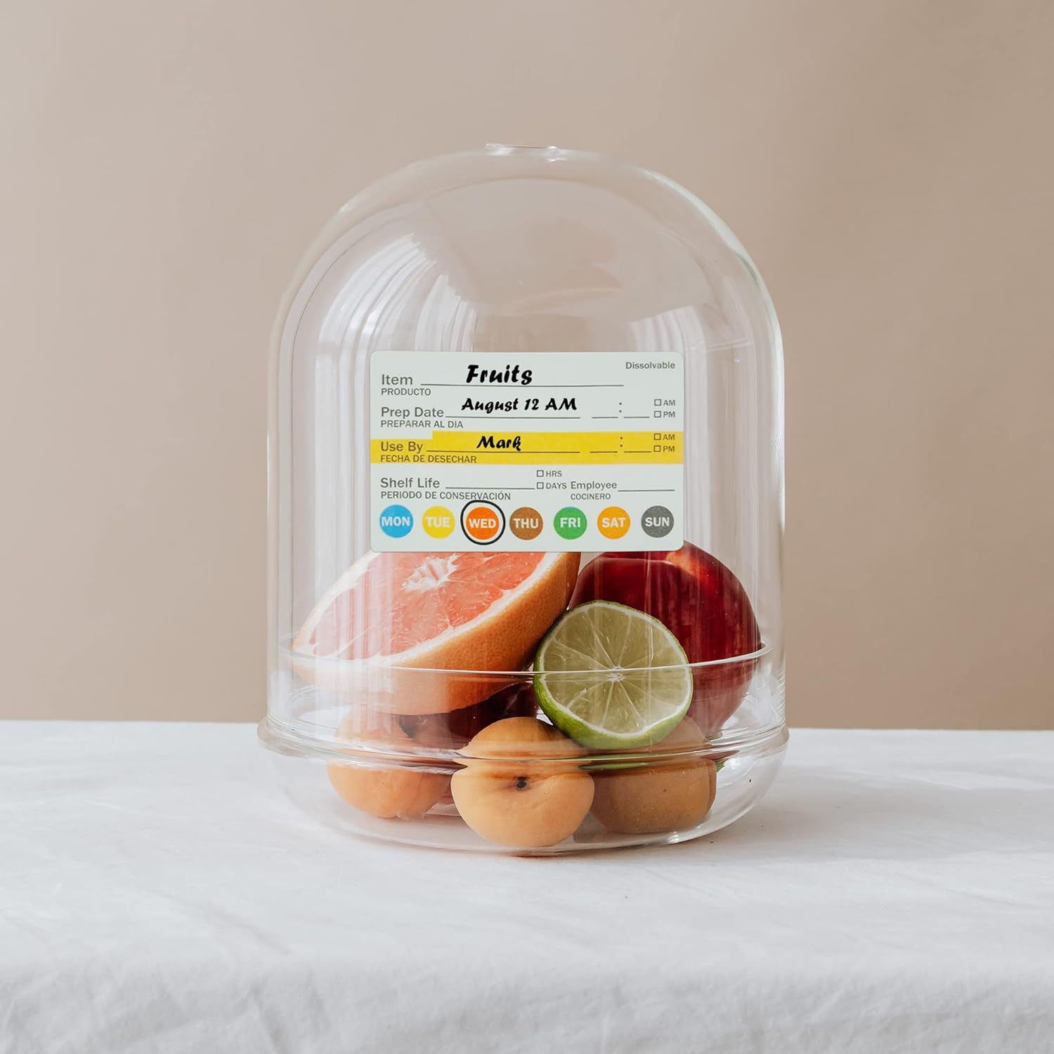 250 ชิ้น/ม้วน ป้ายวันที่อาหาร  - Meal Prep Chef บทวิจารณ์และราคา
