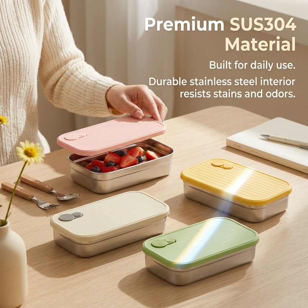 กล่องอาหารกลางวันสแตนเลส กล่อง - Meal Prep Meal Ideas บทวิจารณ์และราคา