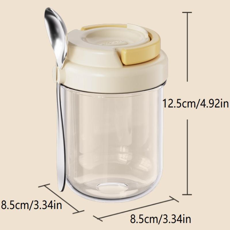 [E] ถ้วยอาหารเช้าแบบพกพา ถ้วยซ - Meal Prep Yogurt Containers บทวิจารณ์และราคา
