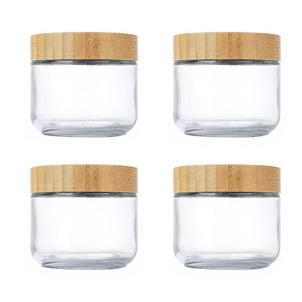 ขวดแก้วเก็บอาหารในครัว 4 ชิ้น  - Meal Prep Overnight Oats บทวิจารณ์และราคา