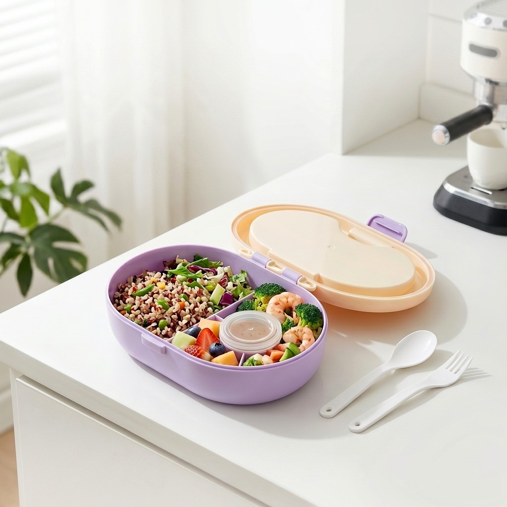กล่องข้าวพลาสติกพกพาสำหรับเด็ก - Meal Prep Meal Ideas บทวิจารณ์และราคา