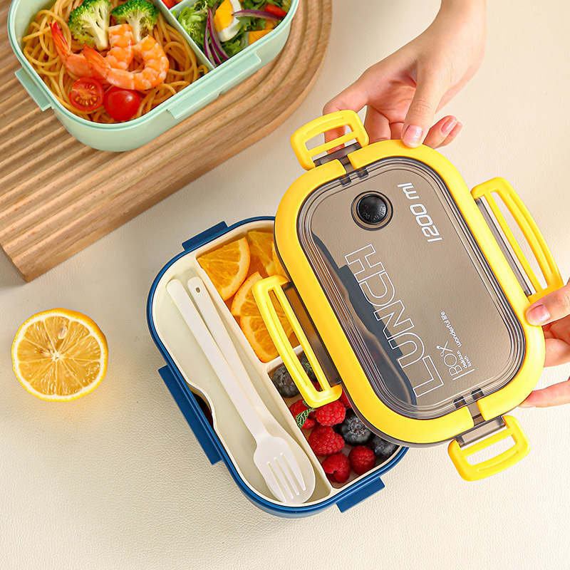 กล่องอาหารกลางวันแบบ 2 ชั้น ผล - Meal Prep Lunch บทวิจารณ์และราคา
