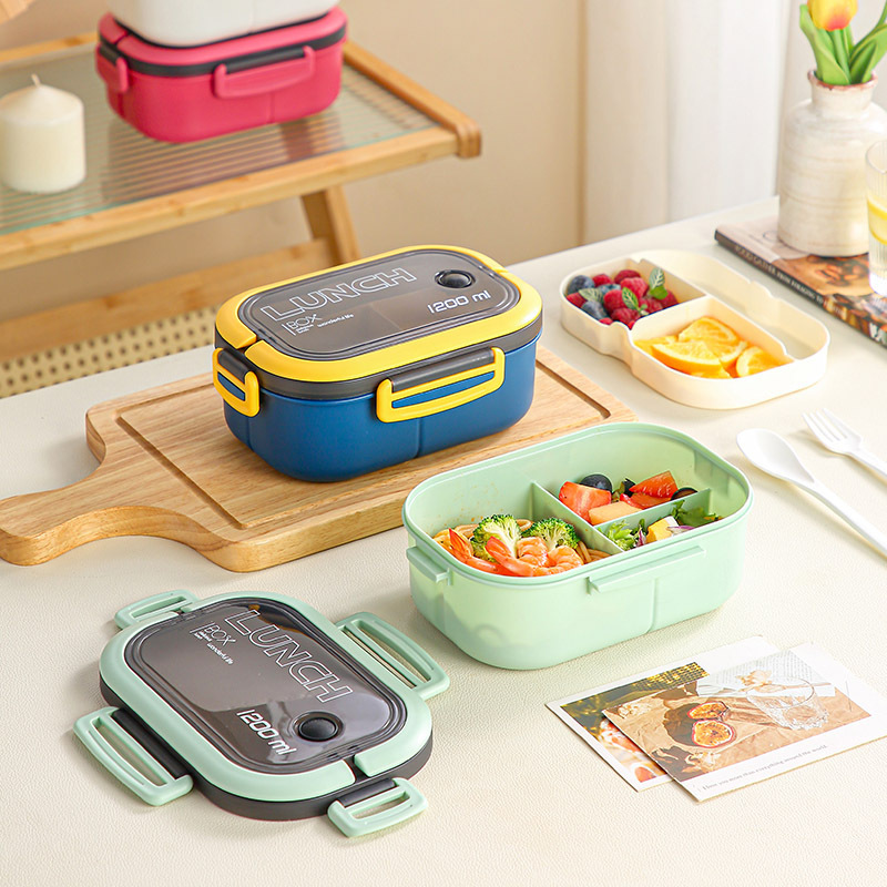 กล่องอาหารกลางวันแบบ 2 ชั้น ผล - Meal Prep Lunch บทวิจารณ์และราคา