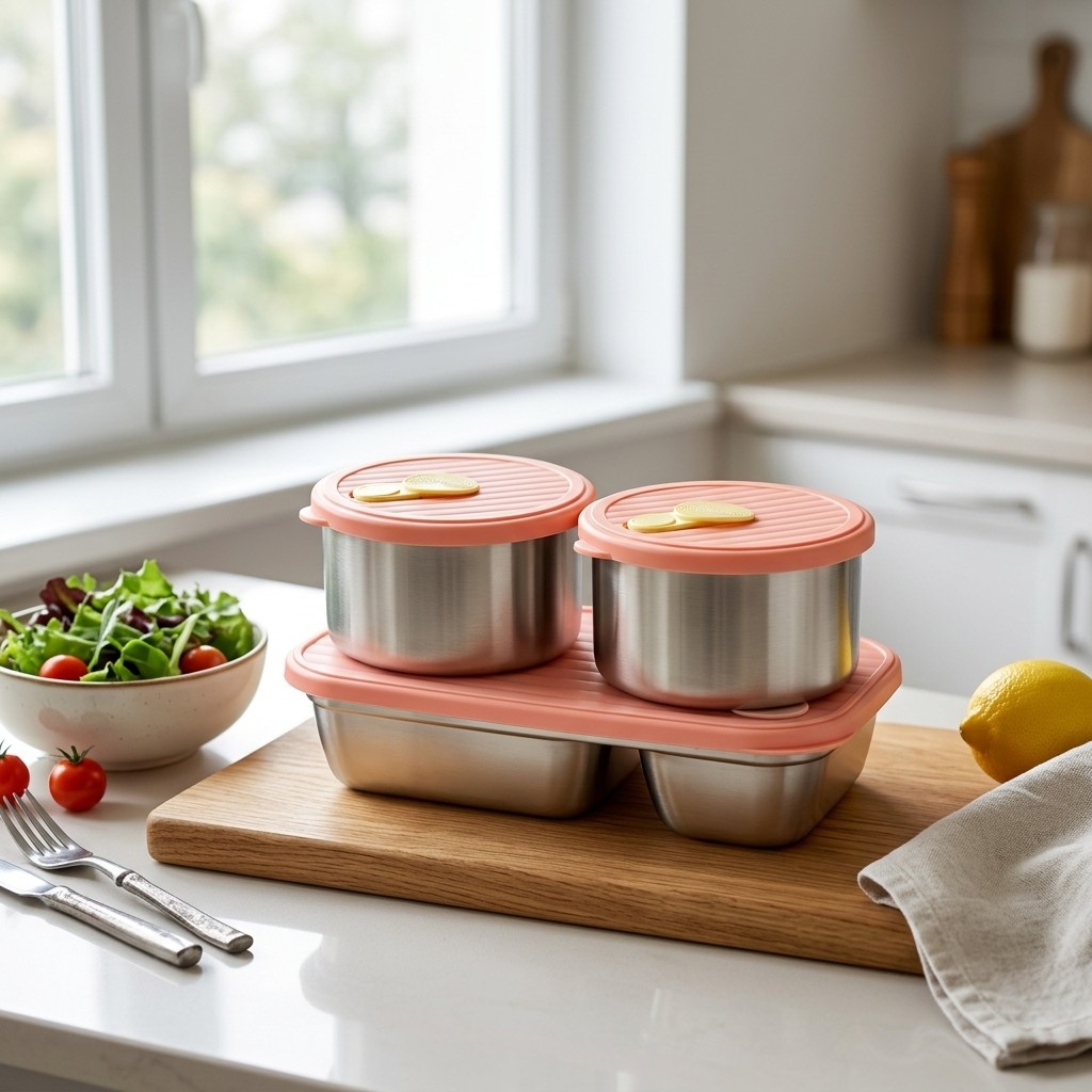 กล่องอาหารกลางวันสแตนเลส 304 ใ - Meal Prep Lunch บทวิจารณ์และราคา
