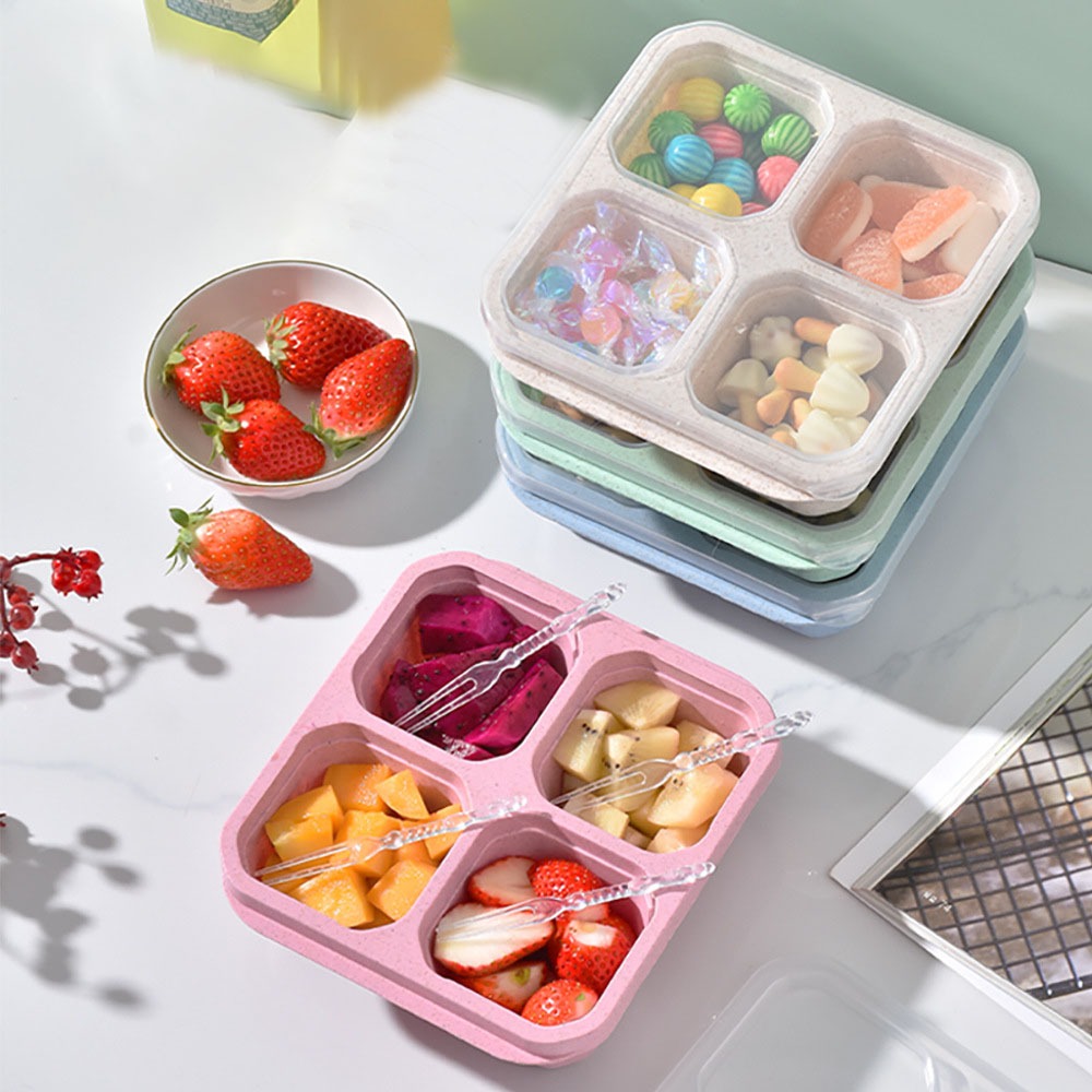 กล่องใส่อาหารแบบใช้ซ้ำได้ 1 ชิ - Meal Prep Lunch บทวิจารณ์และราคา