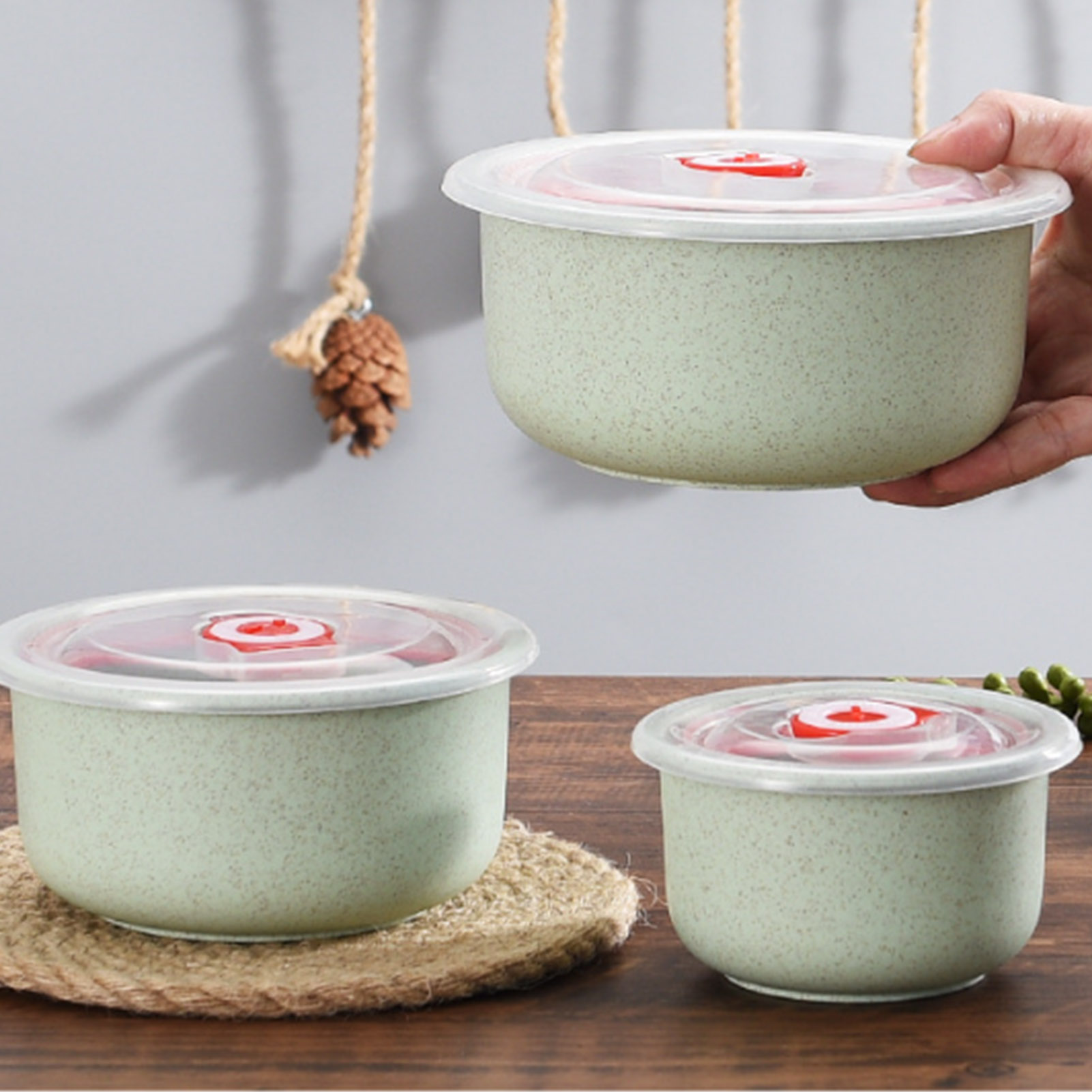 กล่องเก็บอาหาร 3 ชิ้น กล่องเบน - Meal Prep Chef บทวิจารณ์และราคา