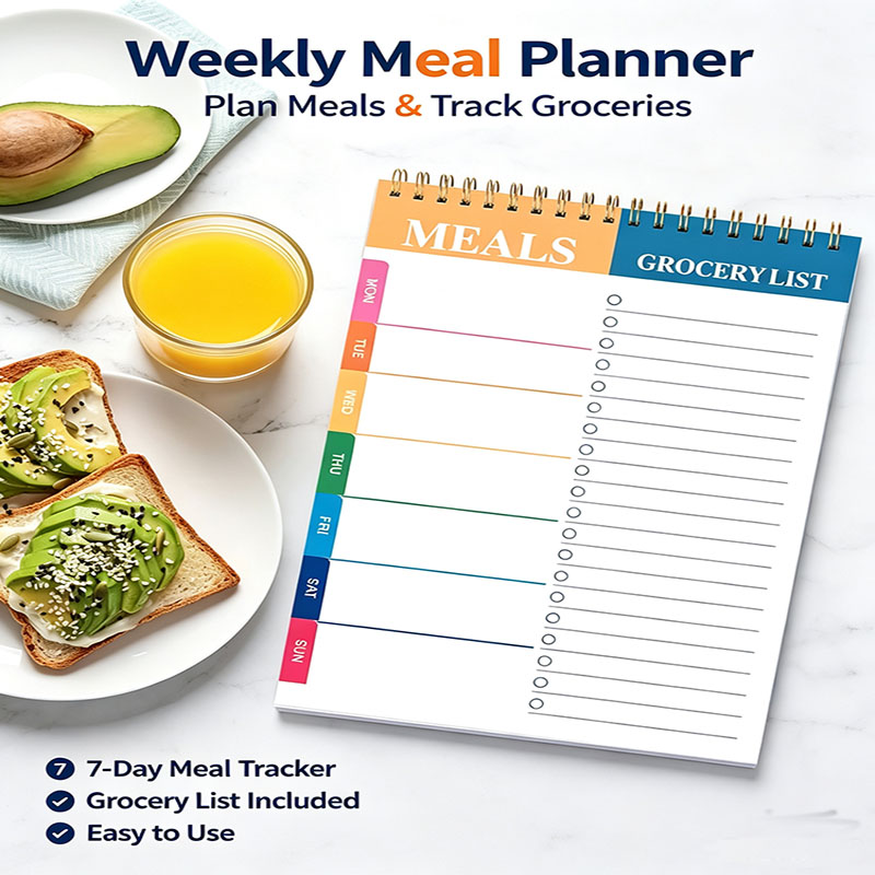 สมุดบันทึกวางแผนอาหารรายสัปดาห - Food Prep Mat บทวิจารณ์และราคา