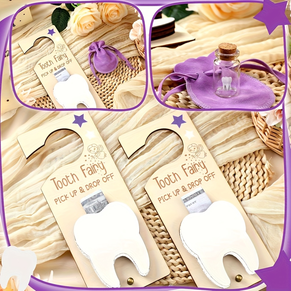 ป้ายตกแต่งประตูรูปนางฟ้าฟันน้ำ - Glass Container Set บทวิจารณ์และราคา