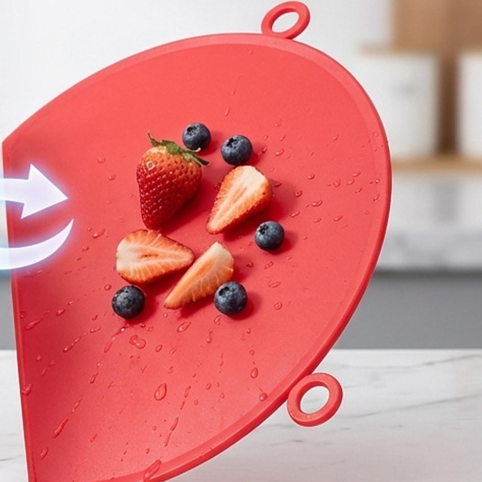 เขียงซิลิโคนรูปตัว D สำหรับเด็ - Food Prep Mat บทวิจารณ์และราคา