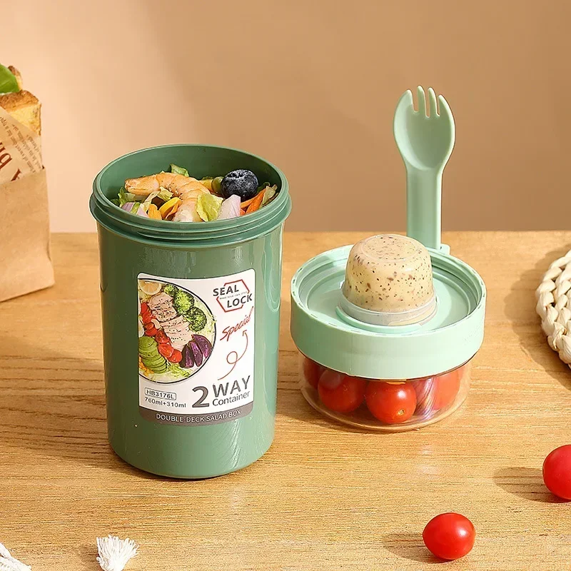 ชุดกล่องเบนโตะสำหรับอาหารกลางว - Meal Prep Yogurt Containers บทวิจารณ์และราคา