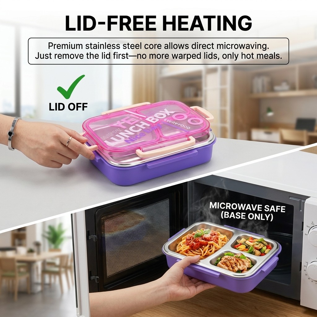 กล่องข้าวสแตนเลส 304 สำหรับเข้ - Meal Prep Meal Ideas บทวิจารณ์และราคา