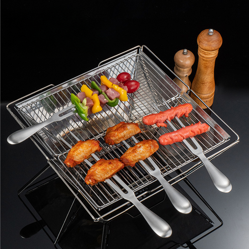ส้อมแกะสลักเนื้อสแตนเลส 304 ขน - Meal Prep Chef บทวิจารณ์และราคา