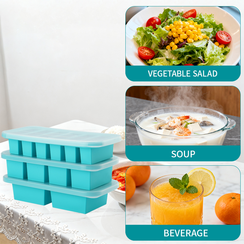 แม่พิมพ์ซิลิโคนสำหรับแช่แข็งแบ - Meal Prep Chef บทวิจารณ์และราคา