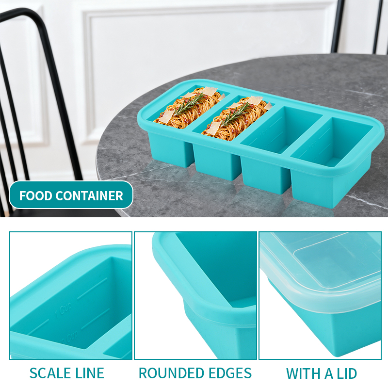 แม่พิมพ์ซิลิโคนสำหรับแช่แข็งแบ - Meal Prep Chef บทวิจารณ์และราคา