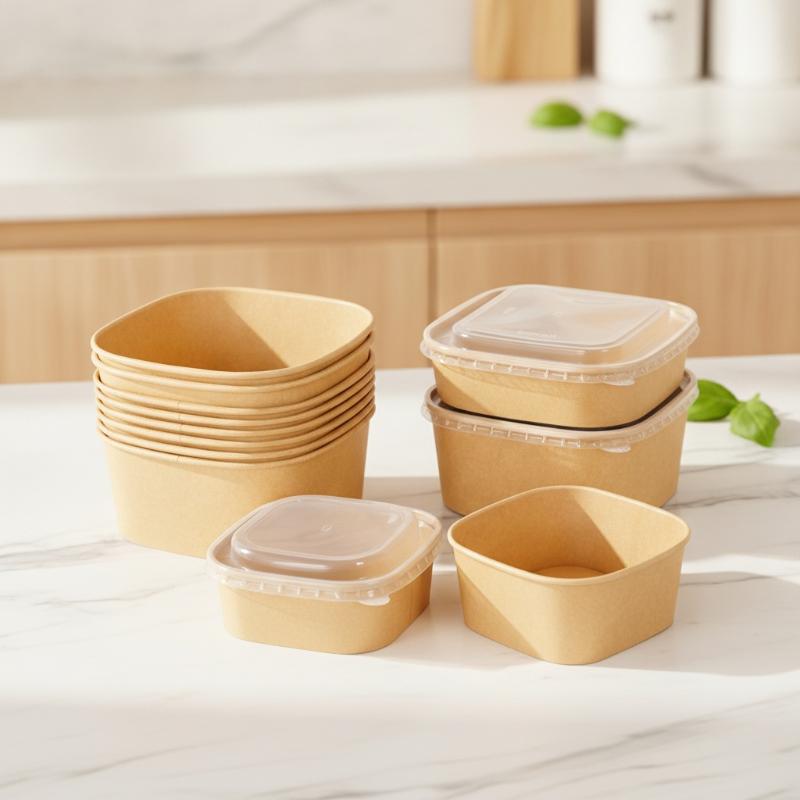 กล่องอาหารกลางวันกระดาษคราฟท์ท - Meal Prep Delivery บทวิจารณ์และราคา