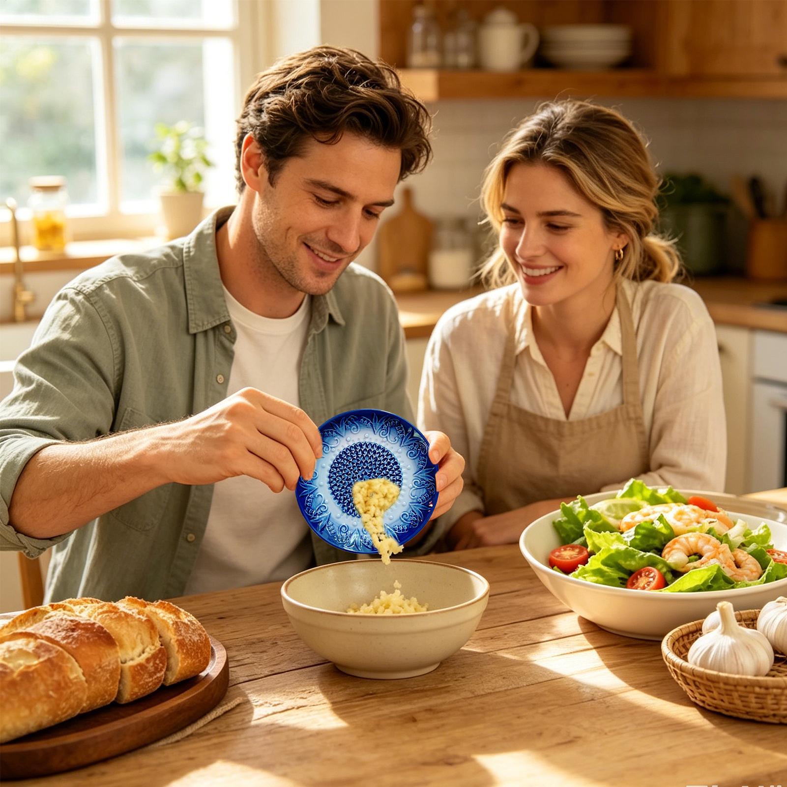ที่ขูดกระเทียมแบบใช้มือ ที่ขูด - Meal Prep Chef บทวิจารณ์และราคา