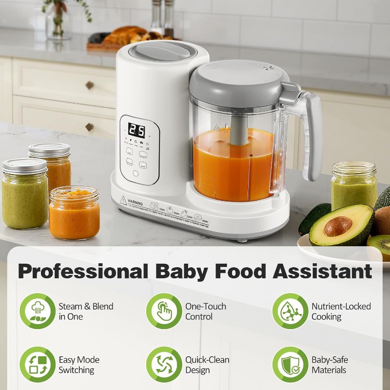 เครื่องทำอาหารเด็กอเนกประสงค์  - Meal Prep Smoothies บทวิจารณ์และราคา