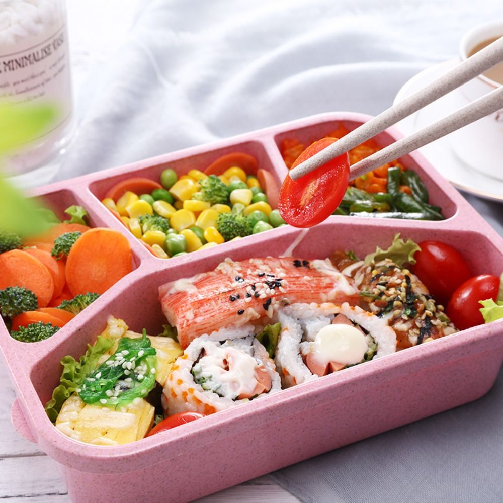 กล่องสแน็คแบบวางซ้อนกันได้4ช่อ - Meal Prep Meal Ideas บทวิจารณ์และราคา