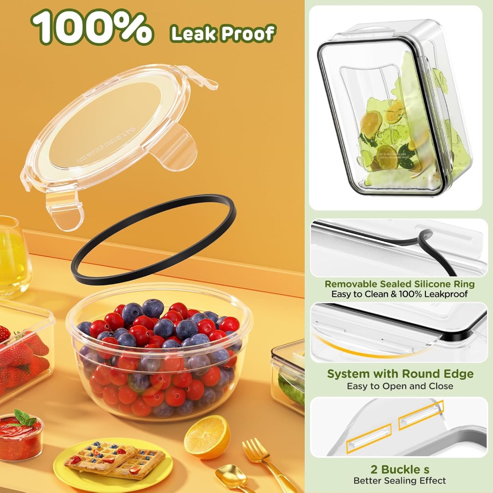 ชุดกล่องเก็บอาหาร 40 ชิ้น, ป้อ - Meal Prep Chef บทวิจารณ์และราคา