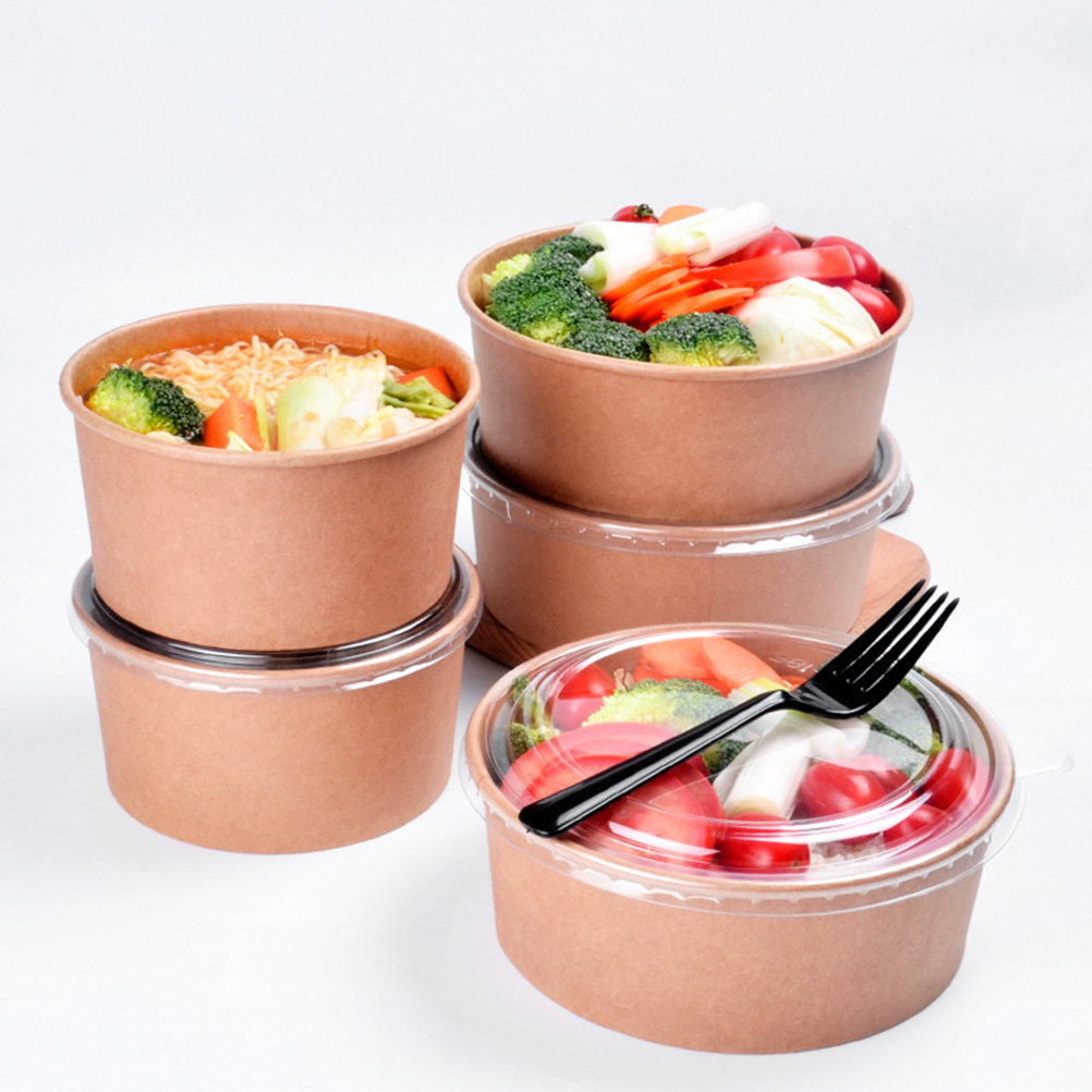 ชามกระดาษคราฟท์ 20 ชิ้น ป้องกั - Meal Prep Box บทวิจารณ์และราคา