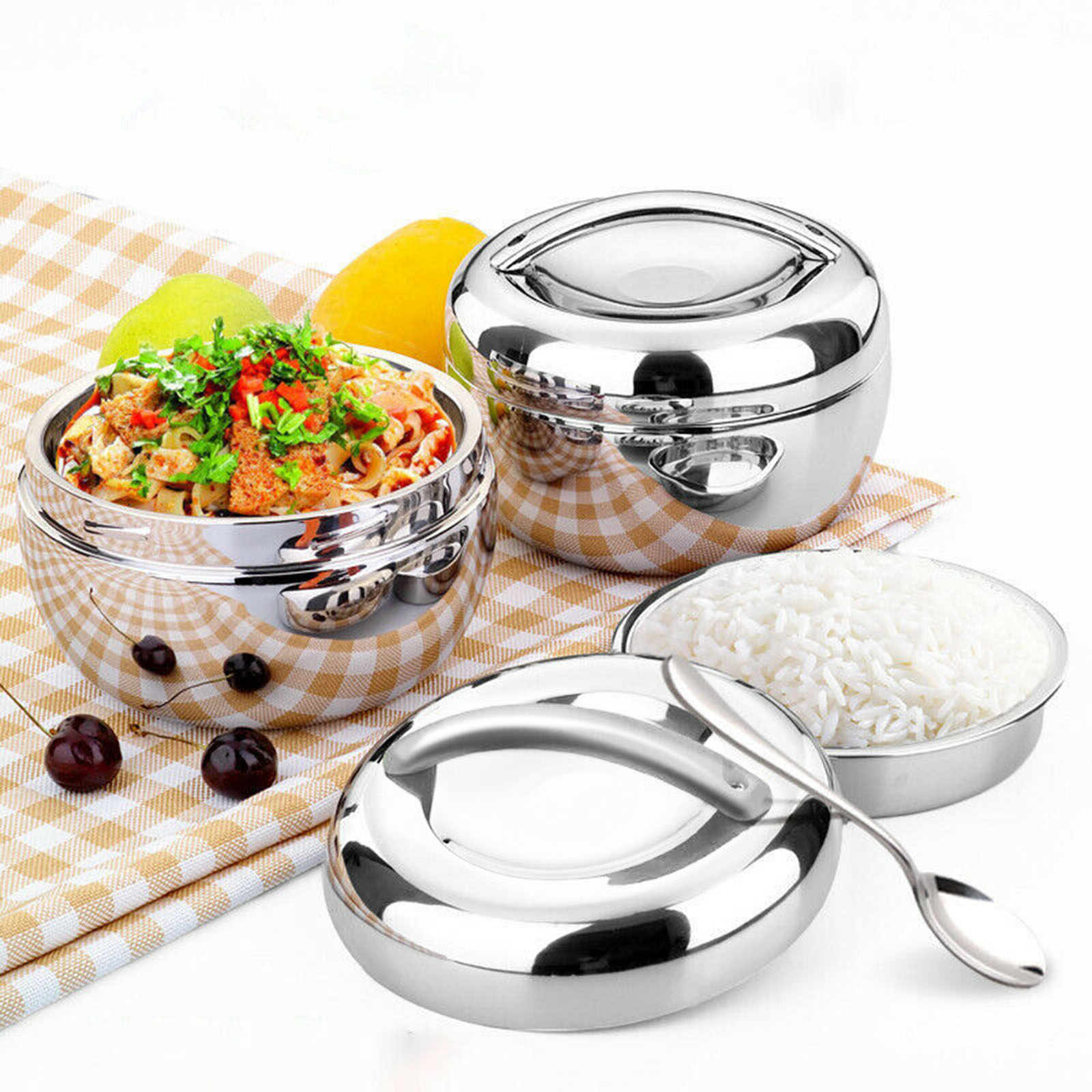 ขวดเก็บความร้อนสแตนเลสสำหรับอา - Meal Prep Lunch บทวิจารณ์และราคา