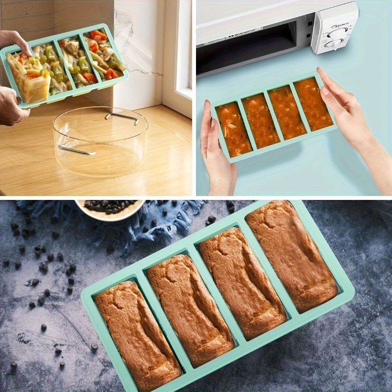 ถาดแช่แข็งซิลิโคน 1 ชิ้นพร้อมฝ - Meal Prep Chef บทวิจารณ์และราคา