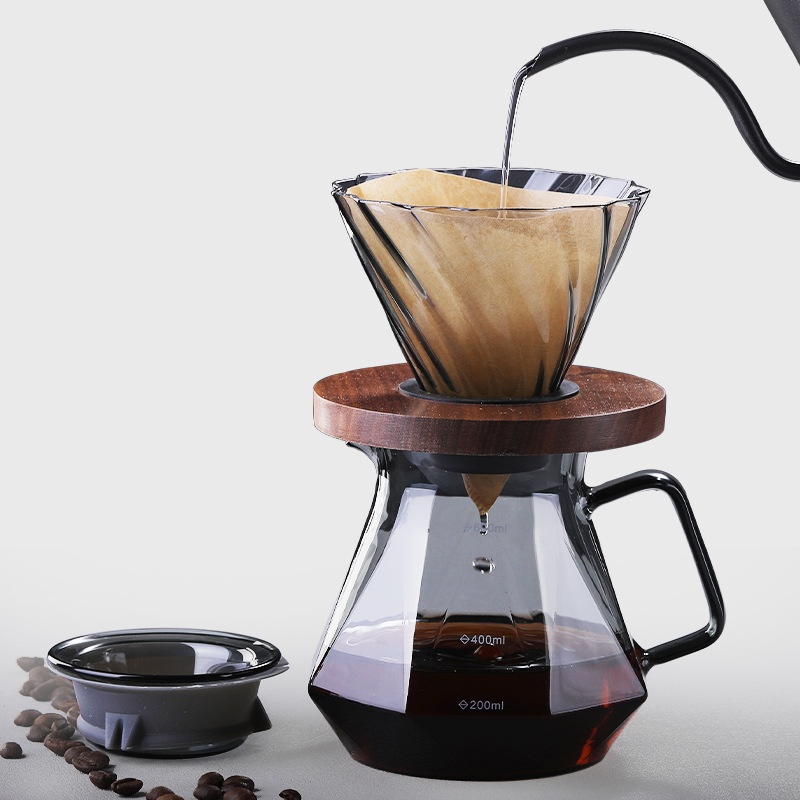แก้วกาแฟแก้วแม็กพาย สำหรับชุดก - Glass Container Set บทวิจารณ์และราคา