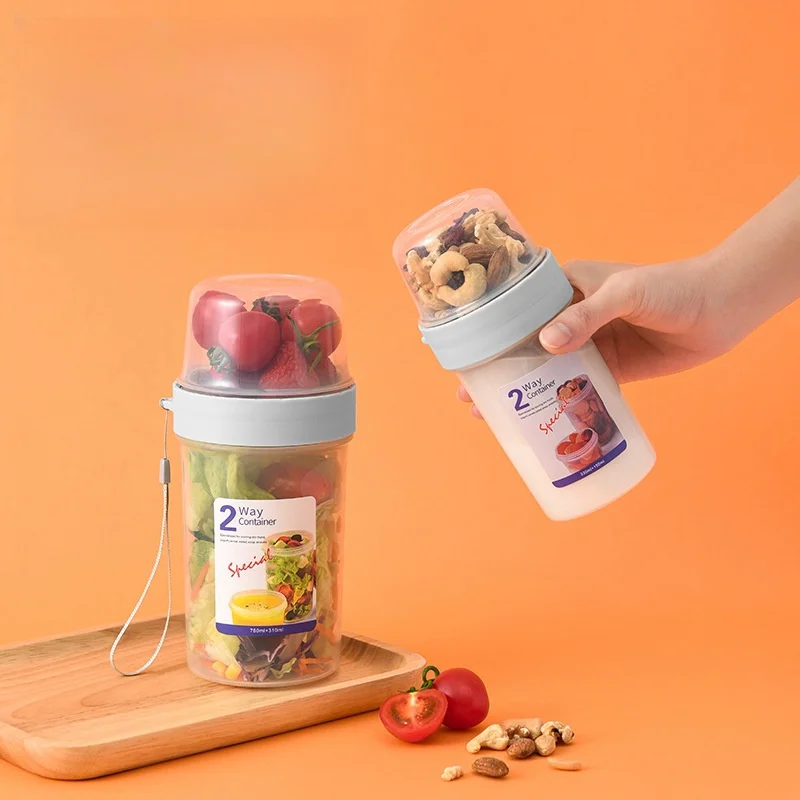 อาหารเช้าข้าวโอ๊ตธัญพืช Nut โย - Meal Prep Yogurt Containers บทวิจารณ์และราคา
