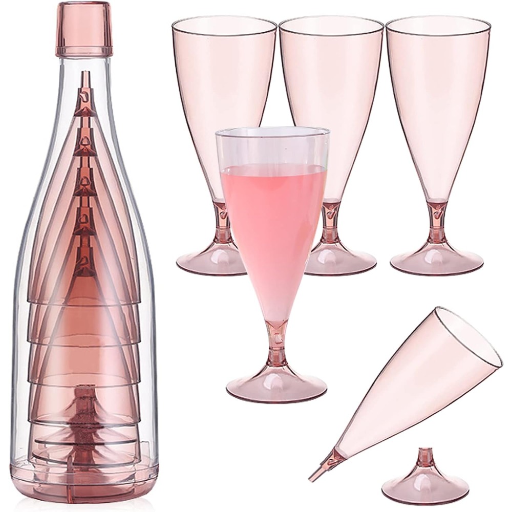 ชุดแก้วไวน์แชมเปญพลาสติกแบบพับ - Glass Container Set บทวิจารณ์และราคา