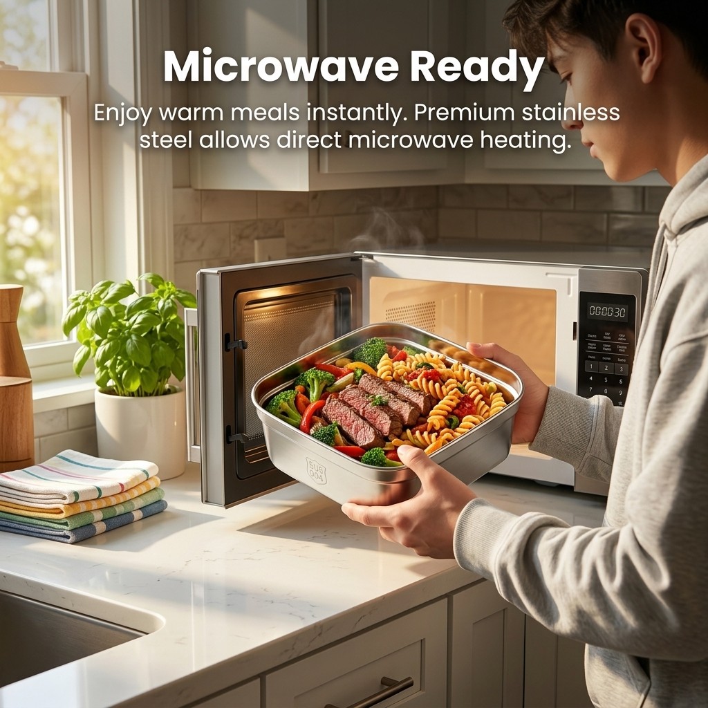 กล่องข้าวสแตนเลส 304 สำหรับเข้ - Meal Prep Meal Ideas บทวิจารณ์และราคา