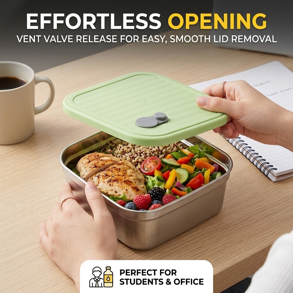 กล่องข้าวสแตนเลส 304 สำหรับเข้ - Meal Prep Meal Ideas บทวิจารณ์และราคา