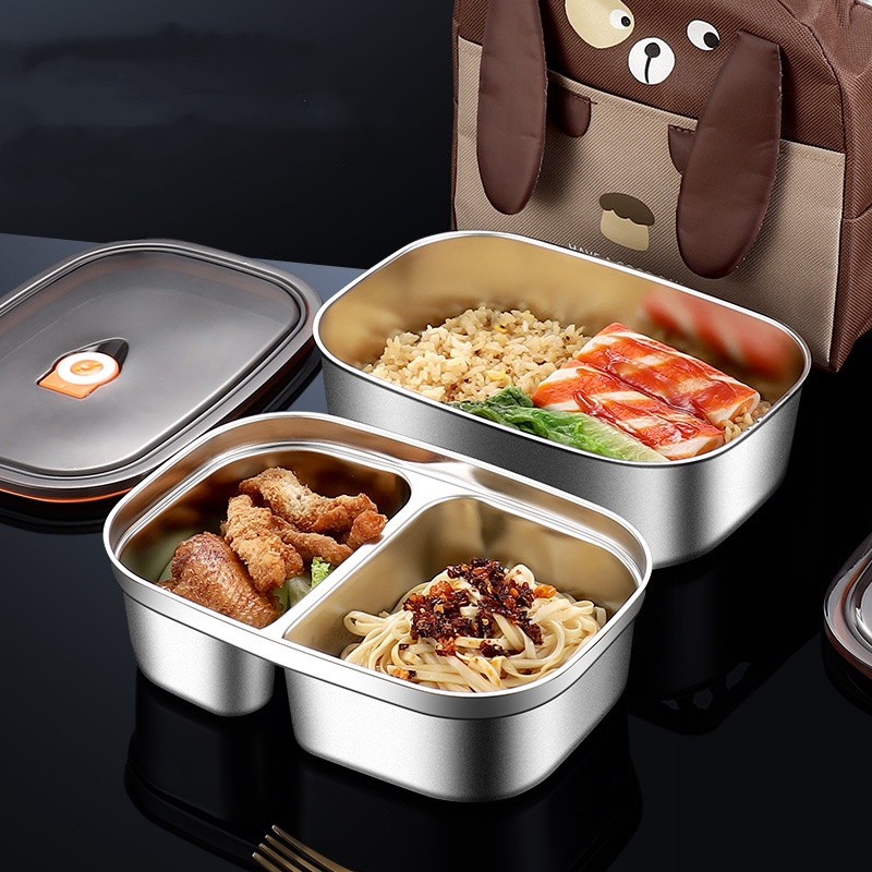 กล่องอาหารกลางวันสแตนเลสสำหรับ - Meal Prep Meal Ideas บทวิจารณ์และราคา