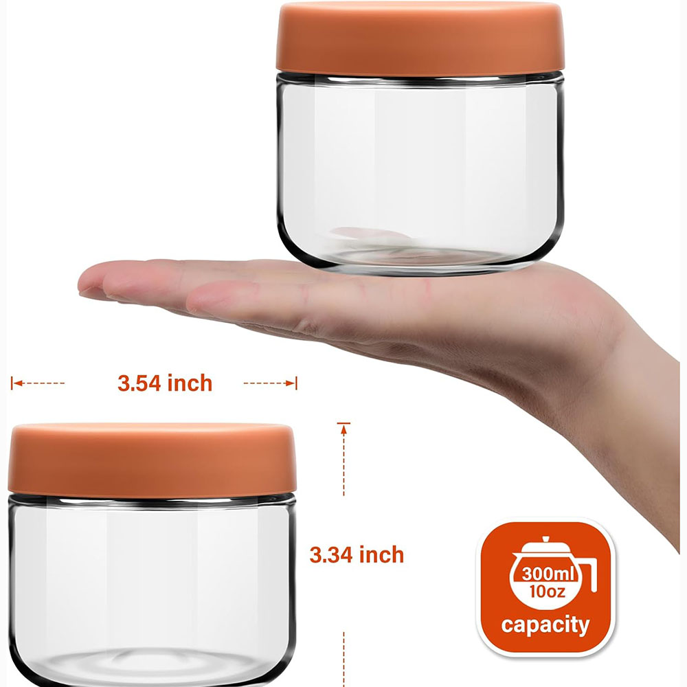 ขวดแก้วขนาด 10 ออนซ์ สำหรับโอเ - Meal Prep Overnight Oats บทวิจารณ์และราคา