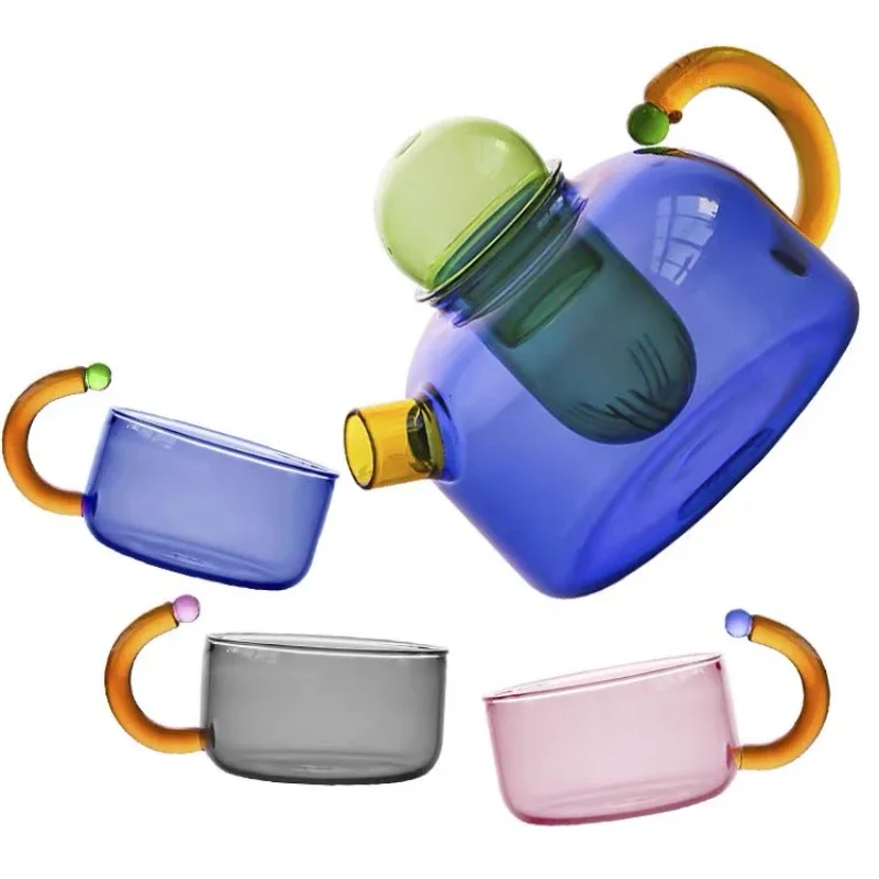 กาน้ำชาแก้วทนความร้อน 1 ชิ้น เ - Glass Container Set บทวิจารณ์และราคา