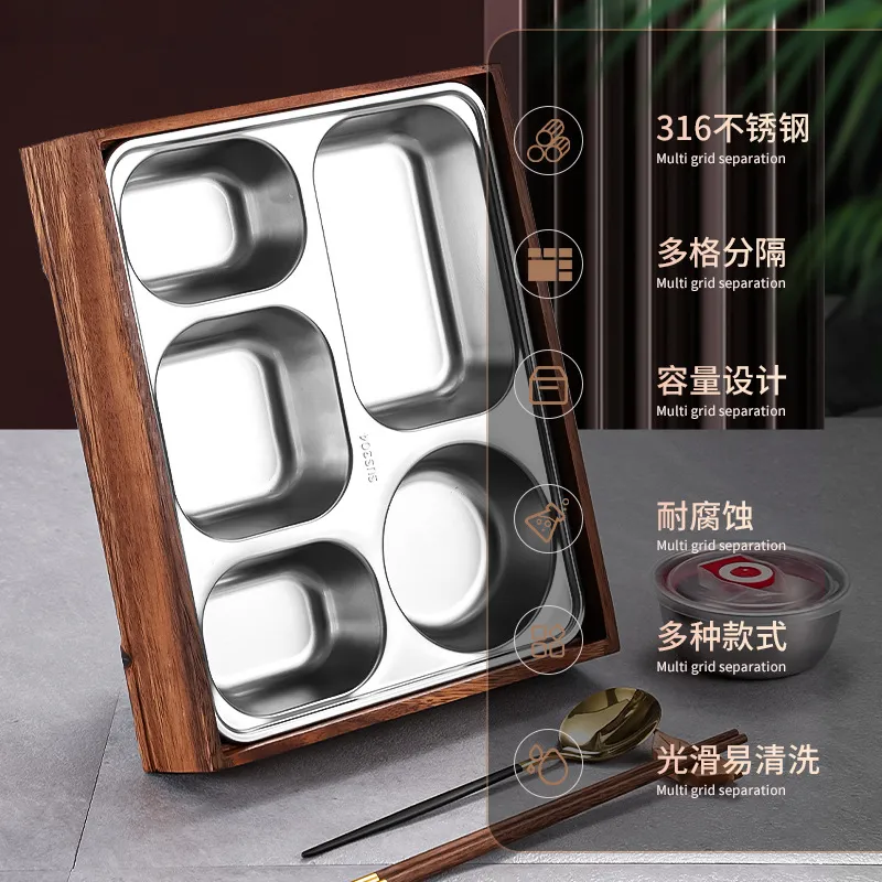 กล่องเบนโตะไม้แบล็ควอลนัทพร้อม - Meal Prep Korean Food บทวิจารณ์และราคา