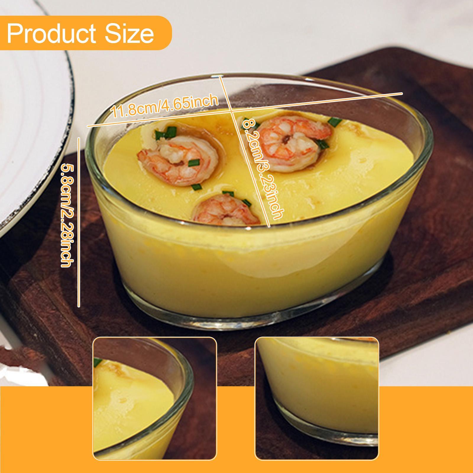 ชามแก้วขนาดใหญ่สำหรับใส่พุดดิ้ - Meal Prep Smoothies บทวิจารณ์และราคา