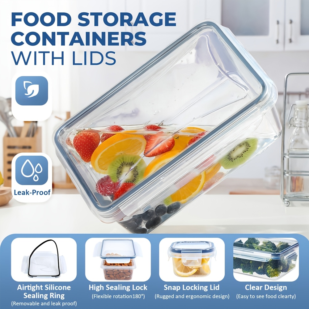 กล่องเก็บอาหารสุญญากาศพร้อมฝาป - Meal Prep Lunch บทวิจารณ์และราคา