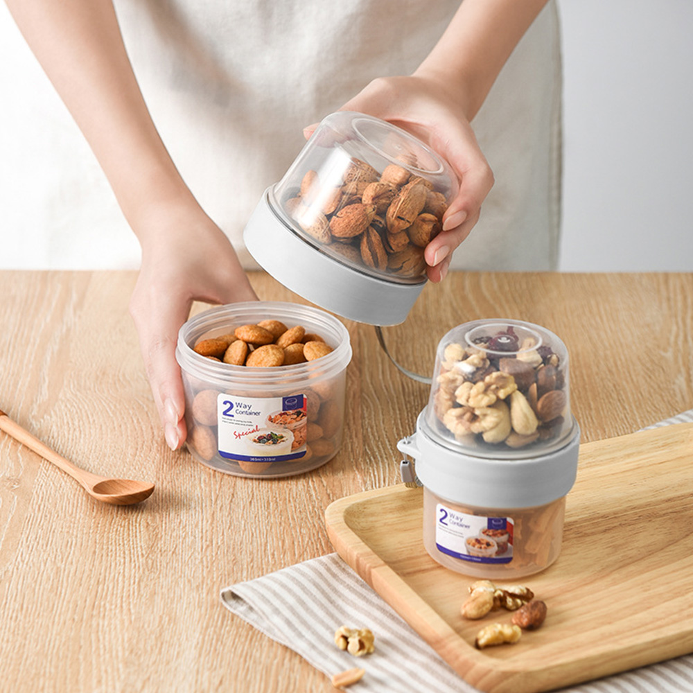 กล่องมีขอบปิดผนึกสลัดโยเกิร์ต2 - Meal Prep Yogurt Containers บทวิจารณ์และราคา