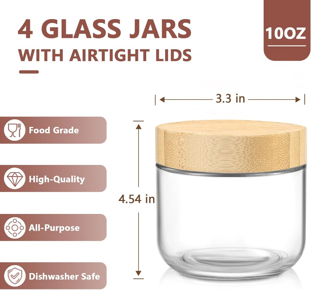 ภาชนะใส่โอ๊ตมีลแบบค้างคืนขนาด  - Meal Prep Overnight Oats บทวิจารณ์และราคา